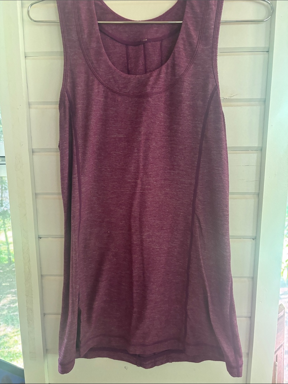 lululemon athletica Plum Scoop Neck Tank